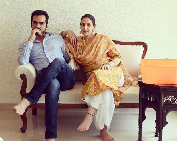 esha deol makes her pregnancy announcement with cutest picture of daughter radhya