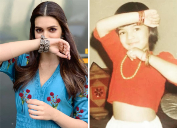 THROWBACK: Kriti Sanon used to love playing Luka Chuppi during her childhood