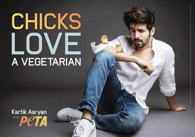 Kartik Aaryan appointed as the new face of PETA India