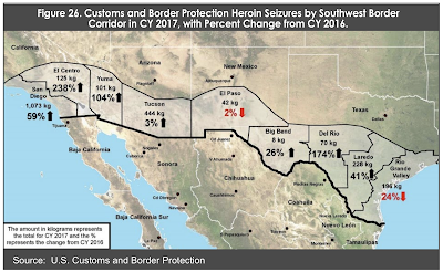 transporting drugs across the southwest border why a border wall won’t work