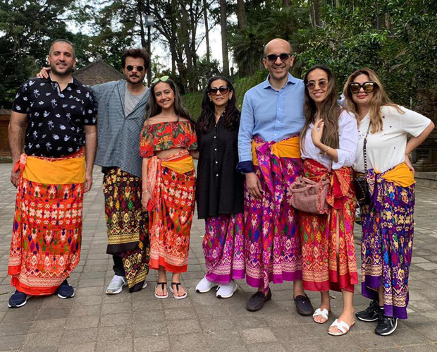sonam kapoor, anand ahuja, anil kapoor and family ring in new year in bali