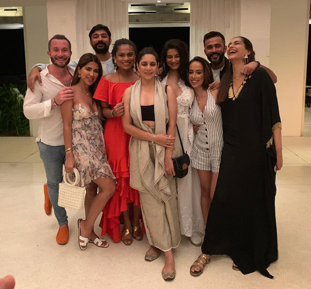 sonam kapoor, anand ahuja, anil kapoor and family ring in new year in bali