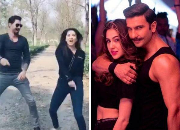 Sunny Leone recreates Ranveer Singh and Sara Ali Khan’s peppy number Aankh Marey with hubby Daniel Weber and it is going VIRAL!