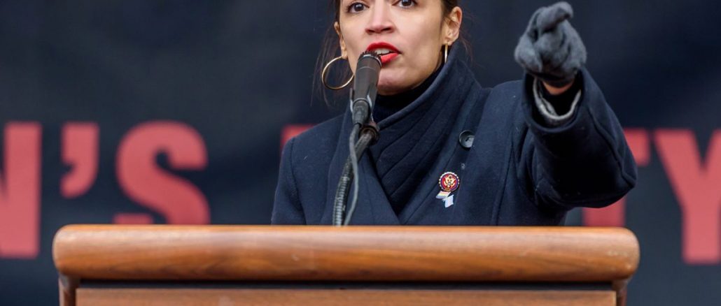 alexandria ocasio-cortez spoke up for intersectional feminism at the women’s march