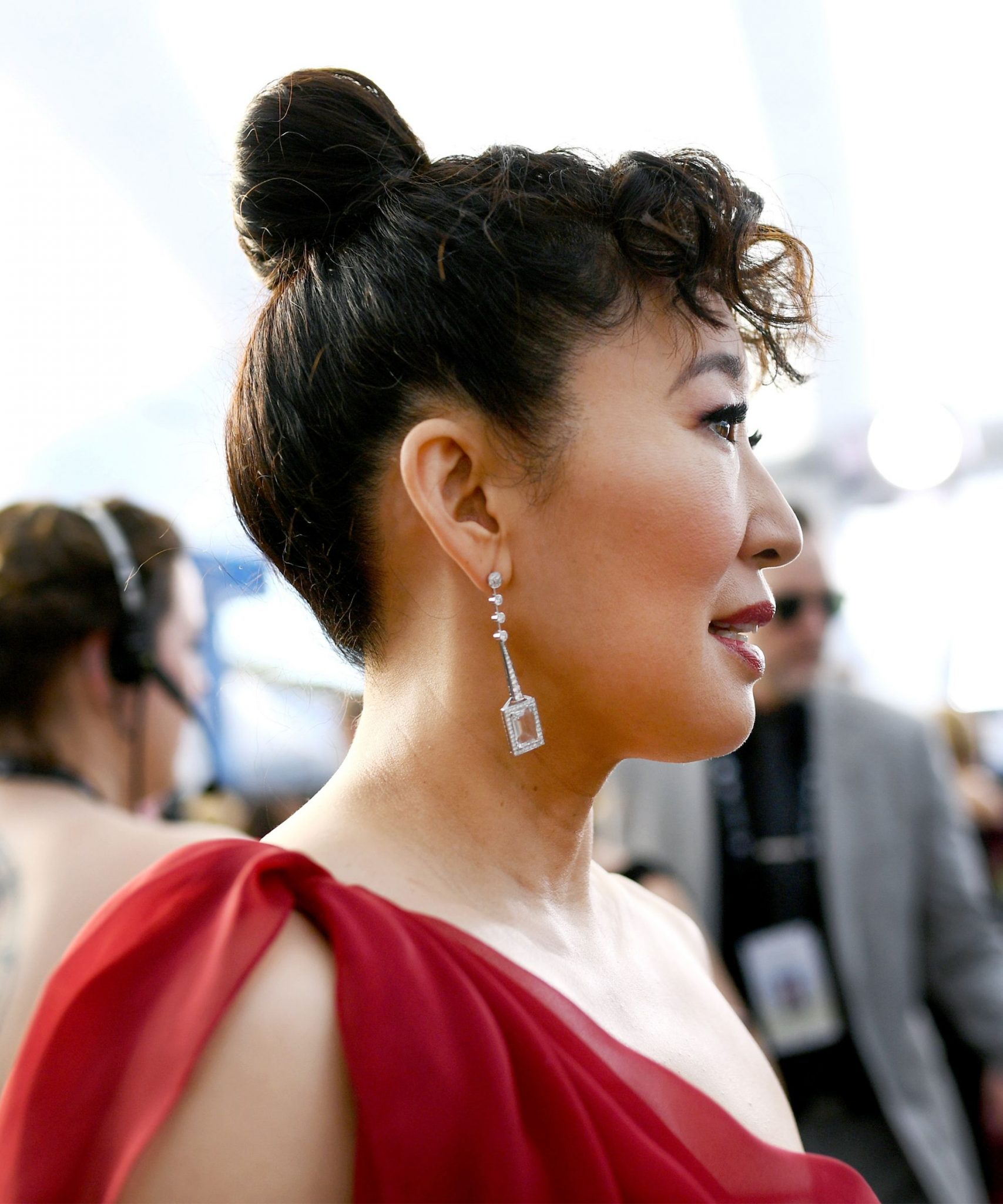 the biggest hair trend at the sag awards is super wearable