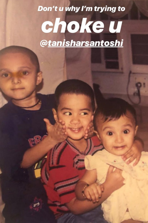 Throwback: Janhvi Kapoor shares a CHILDHOOD picture with bestie Tanisha Santoshi 