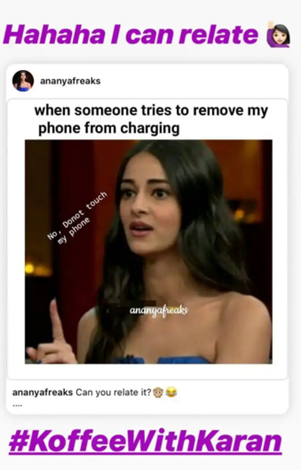 Ananya Panday has a good laugh at her Koffee With Karan memes