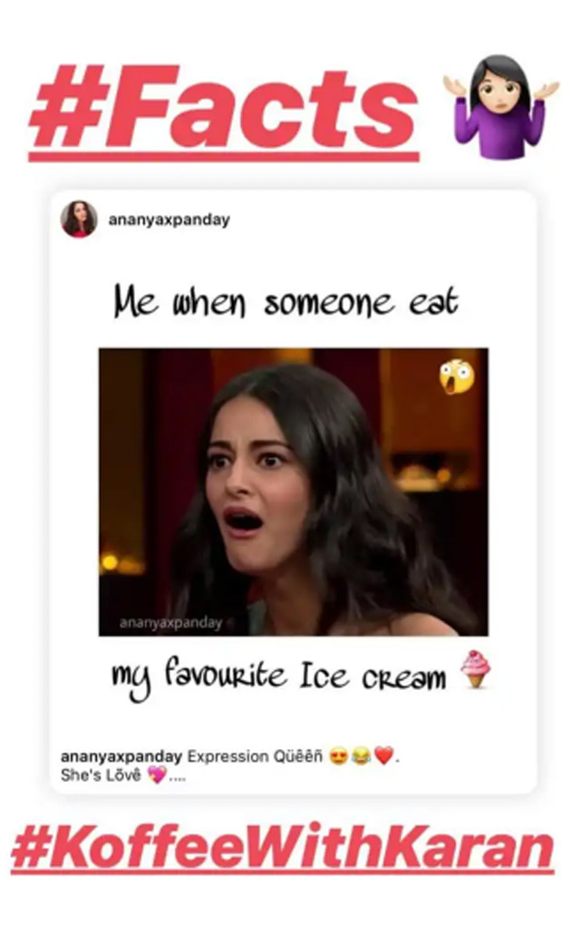 Ananya Panday has a good laugh at her Koffee With Karan memes