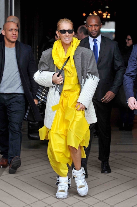 celine dion doesn’t care what you think about her style