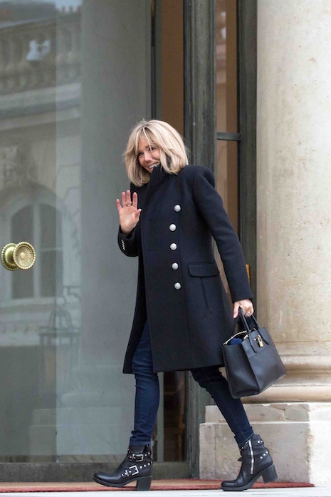 brigitte macron: one of a kind first lady