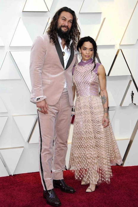 jason momoa and lisa bonet: cutest couple in worst oscar outfits