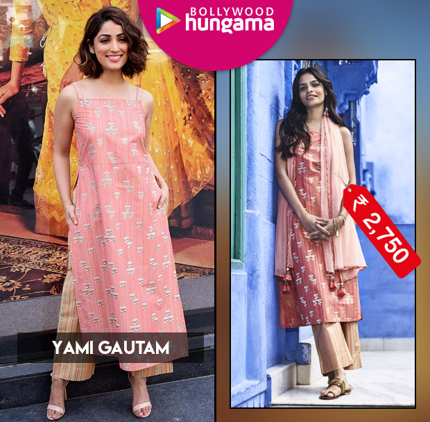 Celebrity Style - Yami Gautam in Global Desi separates