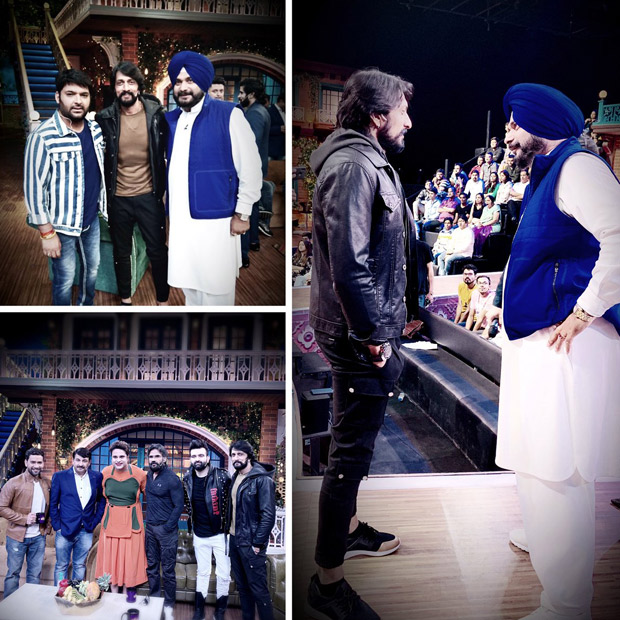 Kannada superstar Kichcha Sudeep visits The Kapil Sharma Show and the boys definitely had a great time!