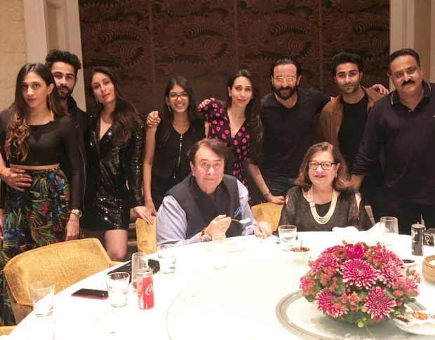 INSIDE PHOTOS! Kareena Kapoor Khan, Saif Ali Khan, Karisma Kapoor and family come together to celebrate Randhir Kapoor's birthday