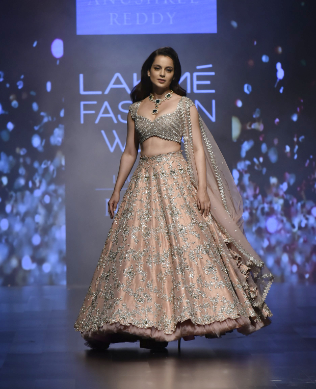 Kangana Ranaut for Anushree Reddy at LFW 2019 Summer_Resort (6)