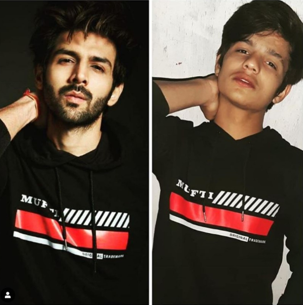 Kartik Aaryan's fans are recreating his signature style and he is loving it