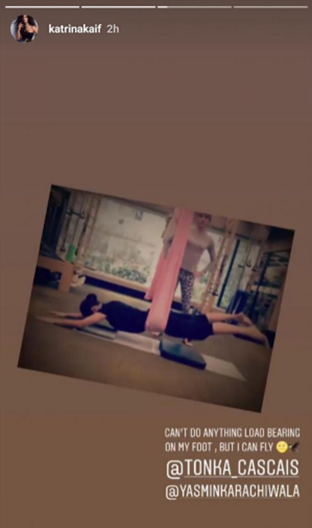 Katrina Kaif redefines dedication as she attends her Pilates’ session despite her injury