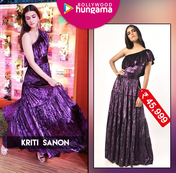 Kriti Sanon in MXS World velvet dress for Luka Chuppi promotions (6)