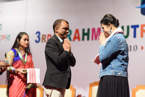 Manisha Koirala attends 3rd Brahmaputra Literary Festival in Assam