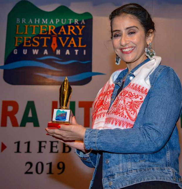 Manisha Koirala attends 3rd Brahmaputra Literary Festival in Assam