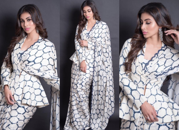 Best Dressed - Mouni Roy in Punit Balana saree for Dadasaheb Phalke Awards