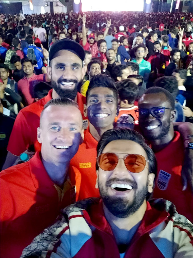 Ranveer Singh surprises fans at the Star Sports Select FC screening 