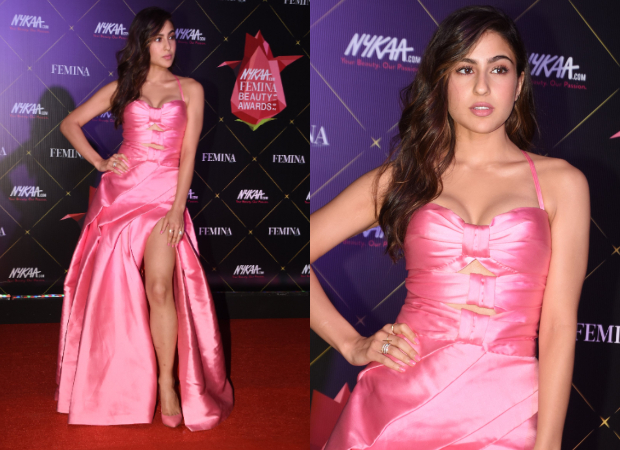 Sara Ali Khan in Monisha Jaising for Nykaa-Femina Beauty Awards 2019 (3)