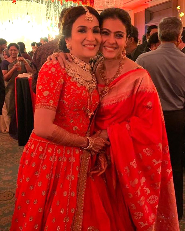 Kajol, Boney Kapoor and other celebrities attend the high profile wedding of Soundarya Rajinikanth and Vishagan Vanangamudi