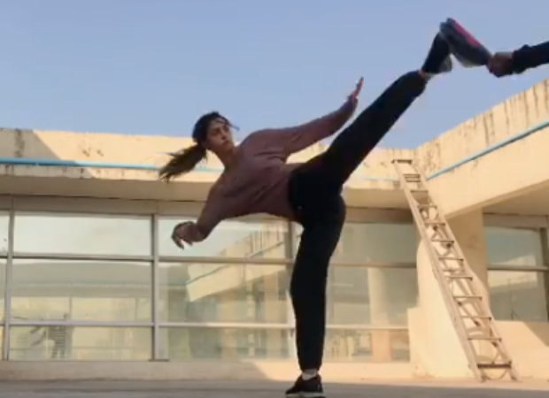 WATCH: Disha Patani learns 'slap spin tornado', gives her fans a glimpse of her intense workout routine