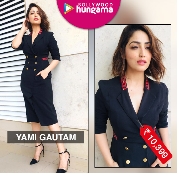 Yami Gautam in Genes trench dress for Uri interviews (3)