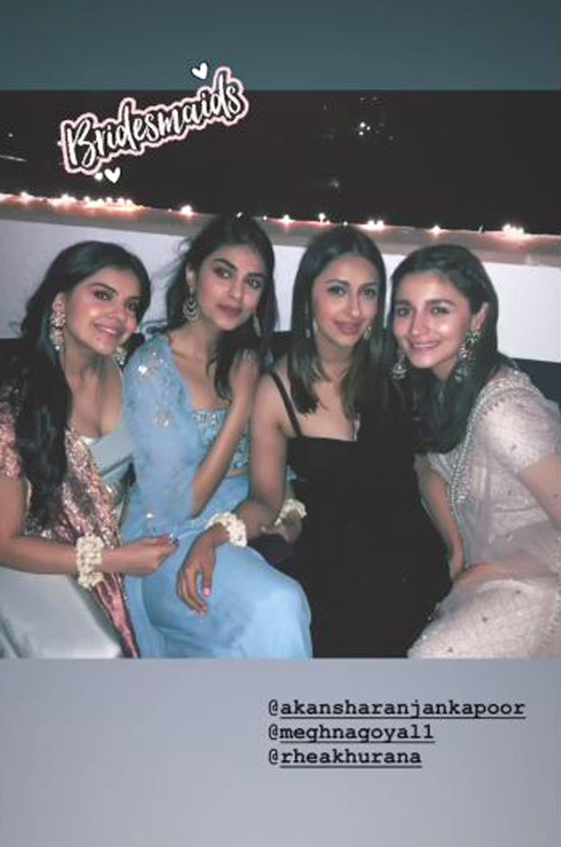 Alia Bhatt plays the perfect bridesmaid at her bestie’s wedding and these Instagram posts are a PROOF! 