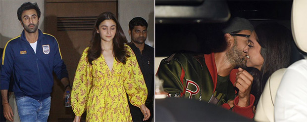 Deepika Padukone – Ranveer Singh get cozy, Ranbir Kapoor-Alia Bhatt have a major SHOWDOWN before Gully Boy screening