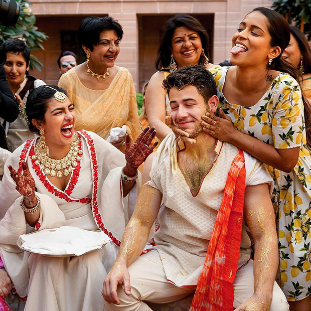 Priyanka Chopra and Nick Jonas Wedding – These pictures of Lilly Singh trying to turn a ‘Jonas into a Simpson’ will leave you in SPLITS! 