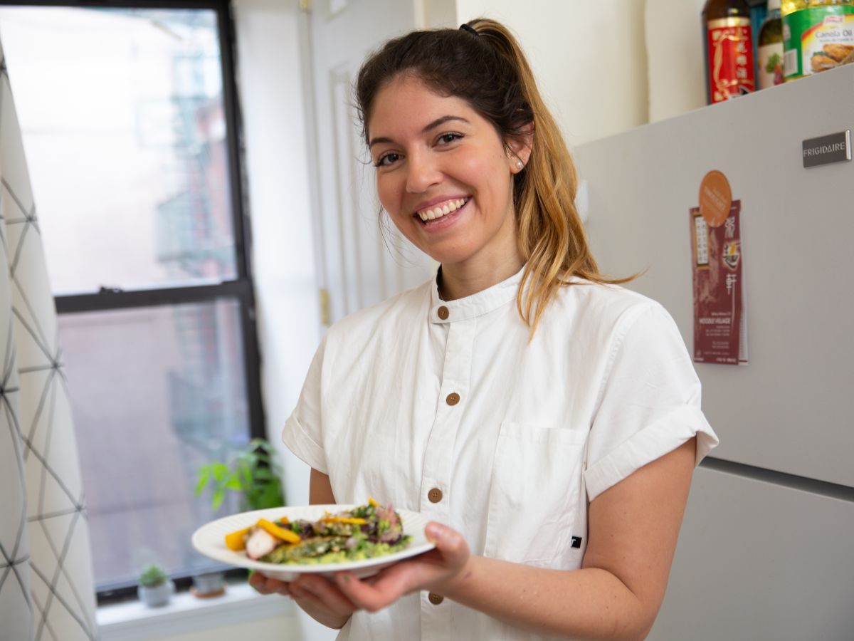 how a pro chef cooks octopus in a tiny, ill-equipped kitchen