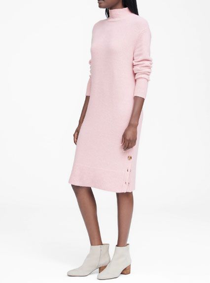 23 turtleneck dresses that strike the perfect balance between cute & cozy