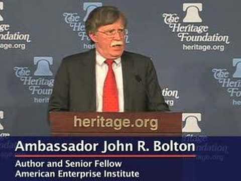 John Bolton’s Three State Middle East Solution