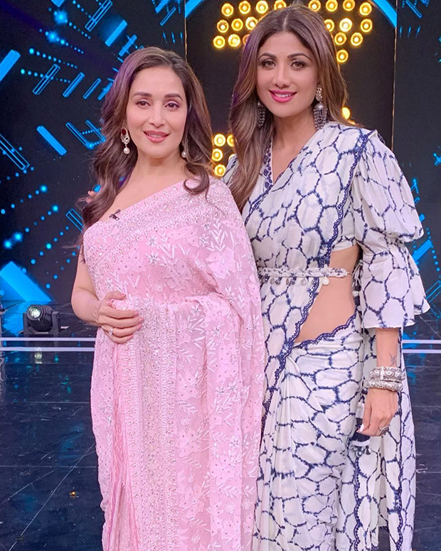 Fangirl Moment! When Dhadkan girl Shilpa Shetty swooned over Dhak Dhak actress Madhuri Dixit on the sets of Super Dancer 3