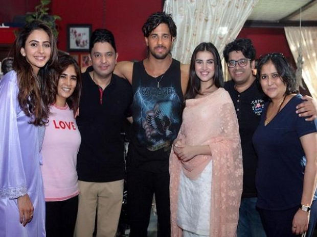 It's a schedule wrap for Sidharth Malhotra, Tara Sutaria, Rakul Preet starrer Marjaavaan