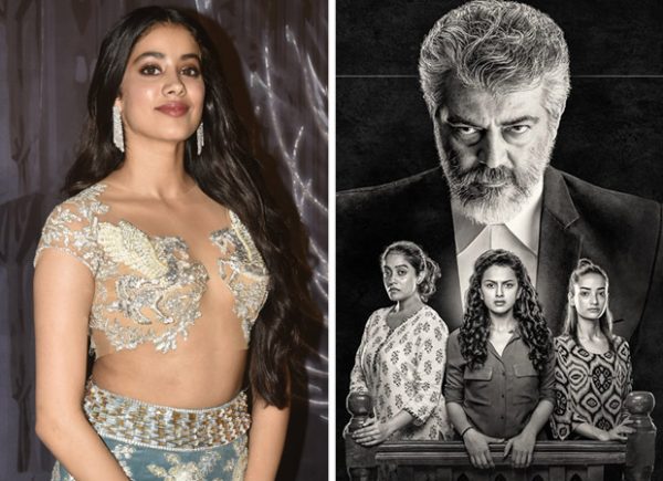 Janhvi Kapoor EXCITED about Boney Kapoor’s South film Nerkonda Paarvai starring Thala Ajith as she shares the INTENSE poster of the PINK remake!