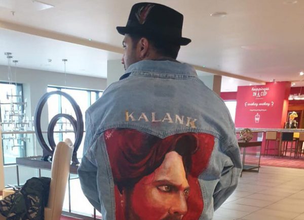 Varun Dhawan’s fans raise the fangirling bar high as they gift him a hand painted jacket for Kalank