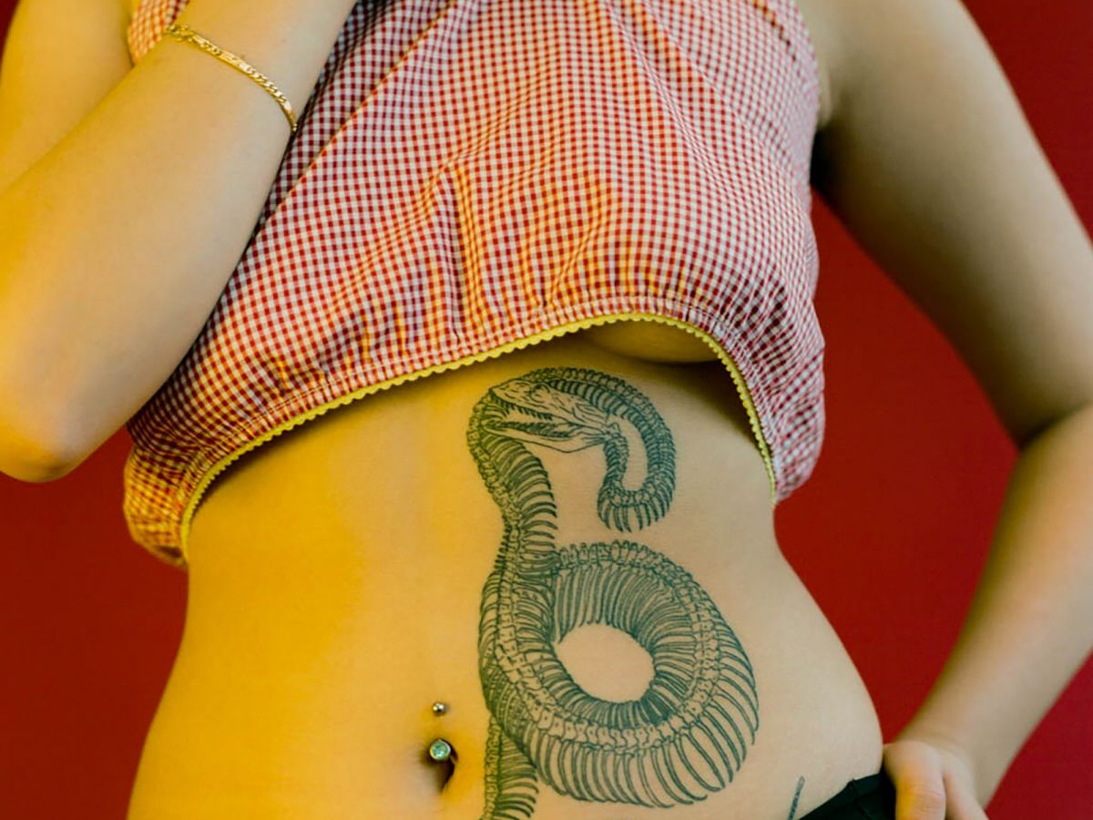 why spring is the perfect time to get an under-boob tattoo