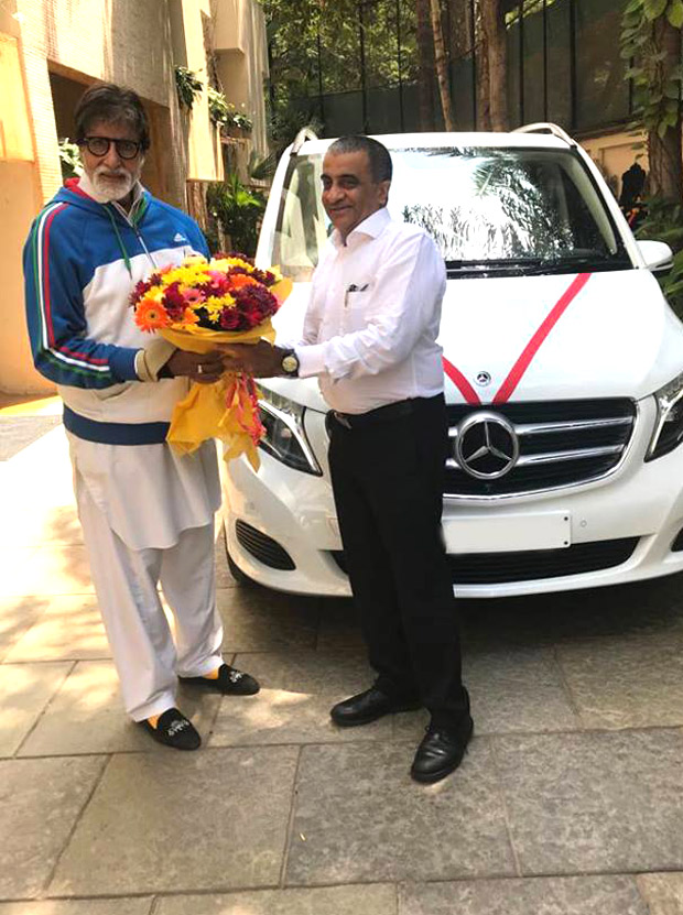 After selling Rolls Royce Ghost, Amitabh Bachchan opts for a more economical Mercedes-Benz V Class