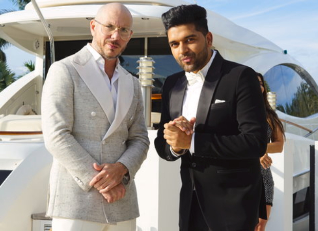 guru randhawa and pitbull come together in t-series’ first international project slowly slowly