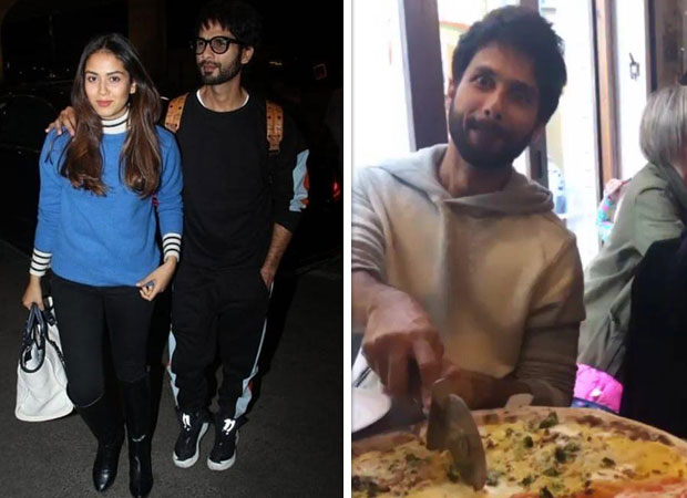 Here’s why Shahid Kapoor gorging on pizza during their recent trip left Mira Rajput SURPRISED! [Watch video]