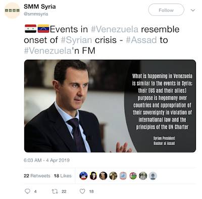 Syria Template War Venezuela,