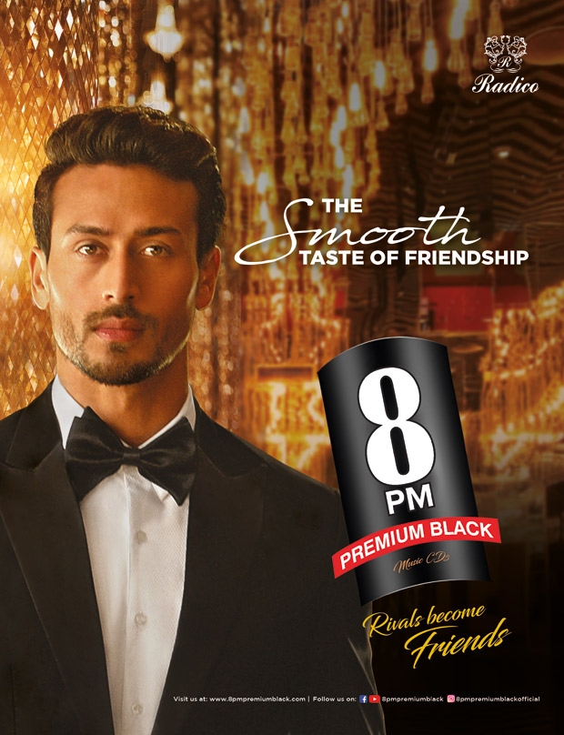 Tiger Shroff roped in as the new face of 8 PM Premium Black (Music CDs)