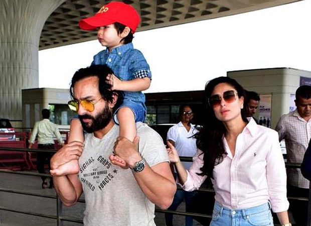 video alert: saif ali khan scolds the paps for clicking taimur ali khan’s pictures with flash lights