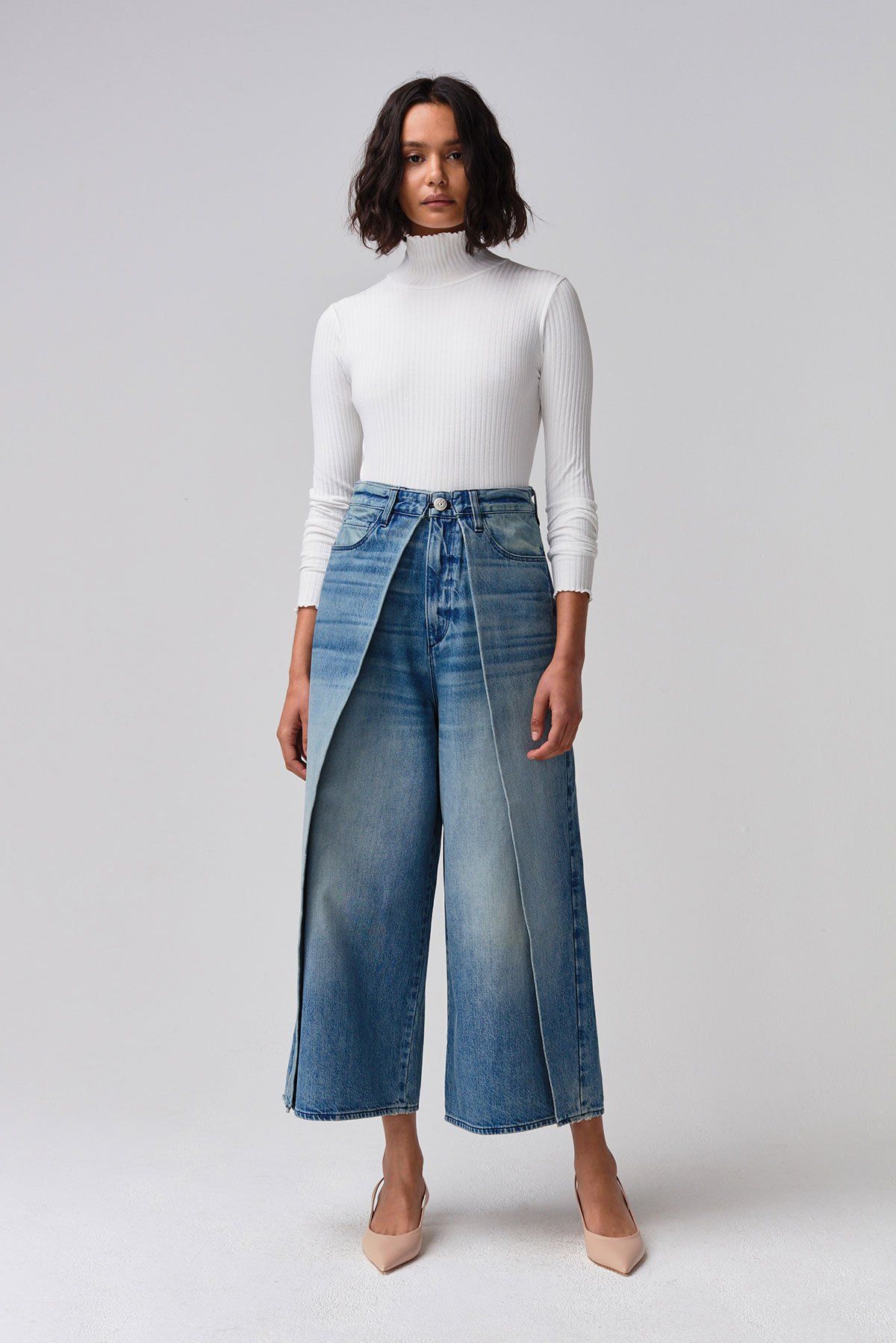 Wide Leg Jeans,