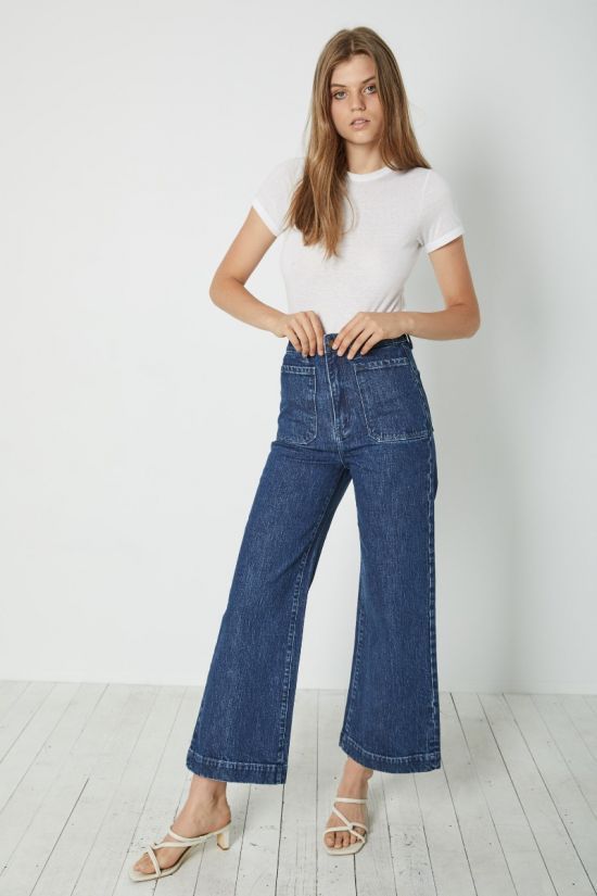 Wide Leg Jeans,