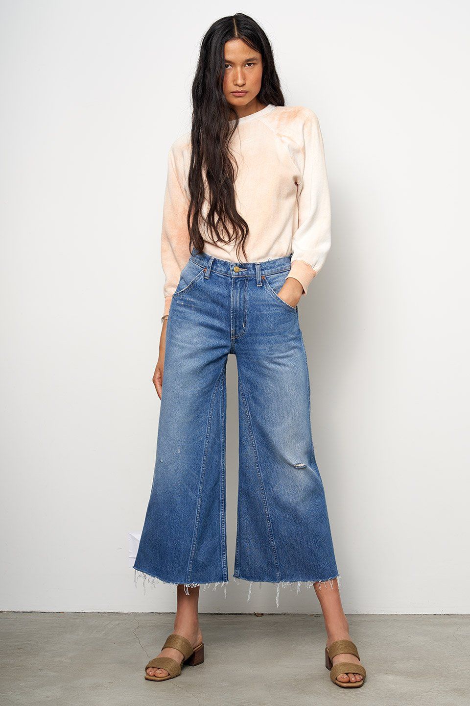 Wide Leg Jeans,